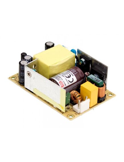 RPS-65-15, ac-dc med, 65.1вт, вход 80…264v ac, 47…63гц, выход 15в/4.34a, рег.вых 13.5…16.5в, изоляция 4000v ac, открытая плата 76.2х50,8х24мм, -30…+70°с