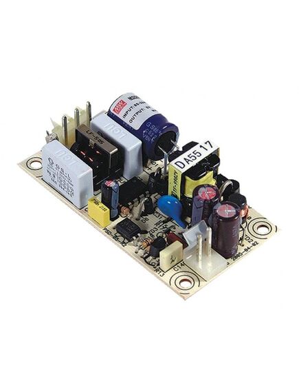 PS-05-24, ac-dc, 5вт, вход 85…264v ac, 47…63гц /120…370в dc, выход 24в/0.22a, изоляция 3000в ac, на плате 75х40х21мм, вход/выход разъемы molex, -10…+60°с