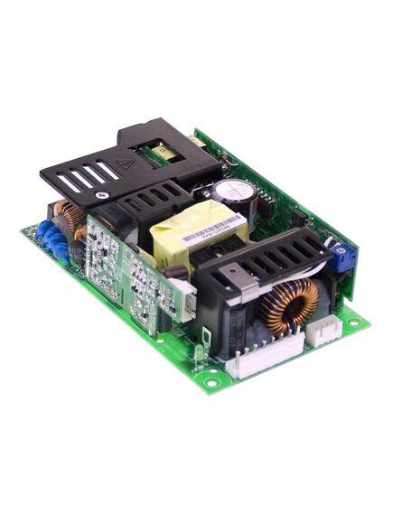 RPS-160-5, ac-dc, med, 155вт, вход 90…264в ac 47…63 гц, 127…370b dc, выход 5в/0…30а, рег. вых. ±10%uном, изоляция 4000в ac, на плате 127х76.2х33мм, -20…+70°с, с корректором коэф. мощности