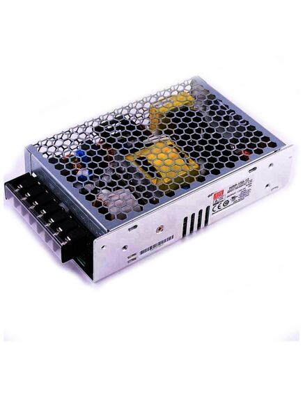 HRP-150-24, ac-dc, 150вт, вход 85…264v ac, 47…63гц /120…370в dc, выход 24в/0…6.5a, рег. вых=±15%uном, изоляция 3000в ac, в кожухе 159х97х38мм, -30…+70°с, c корректором коэф. мощности