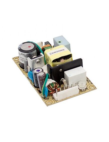 PSC-35A, ac-dc, 35w, ups, in: 90...264v ас/127...370v dc, out1: 13.8v/0…1.7а, out 2: 12…15v, 3000v ас, 84.6х50.8х24mm, -30...+70°с