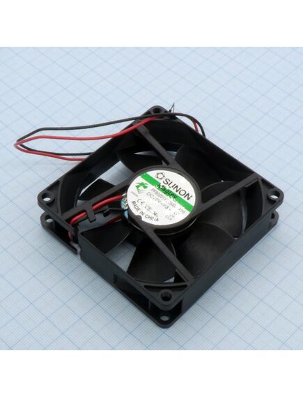 PF80201V1-000U-A99, вентилятор 12в 80x20 v 4600 об/мин., 89,57м3/час, 48дб, подшипник vapo