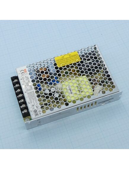 LRS-150-36, ac-dc, 154.8вт, вход 100...230в ac, 47…63гц, выход 36в/4.3a, рег. вых ±10%, изоляция 3750в ac, в кожухе 129х97х30мм, -30…+70°с