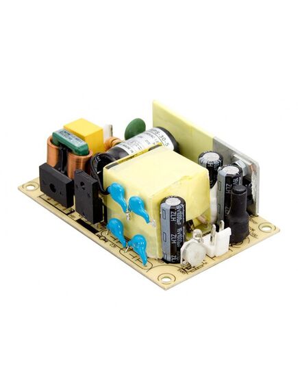 RPS-30-15, ac-dc med, 30вт, вход 80…264v ac, 47…63гц, выход 15в/2a, рег.вых 13.5…16.5в, изоляция 4000v ac, открытая плата 76.2х50,8х24мм, -30…+70°с