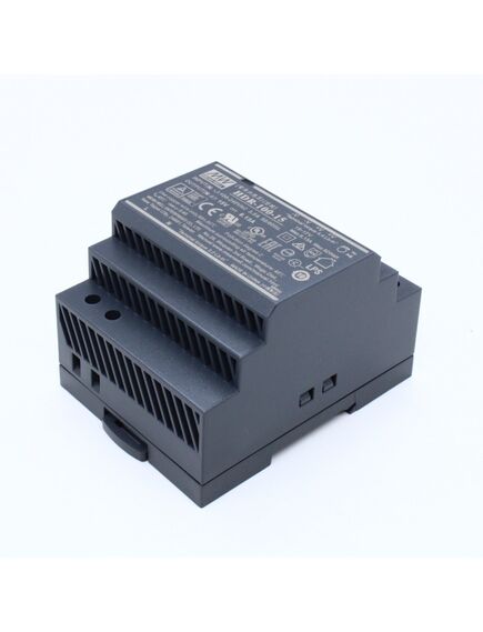 HDR-100-15, ac-dc, 92вт, вход 85...264 в ac 47...63гц/120...370в dc, выход 15в/6.13а, рег. выхода 15…17в, изоляция 3000в ac, в кожухе на din-рейку, 70х90х54.5мм, -30...+70°с