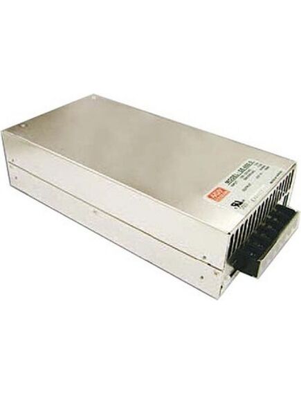 SE-600-24, ac-dc, 600вт, вход 180...264vac, 47...63гц / 254...370vdc, , выход 24в/0…25a, рег. вых=-5+10%uном, изоляция 3000в ac, в кожухе 247x127х63.5мм, -20…+60°с