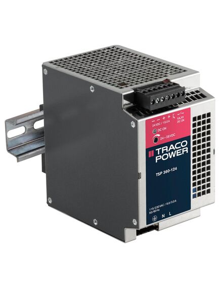 TSP 360-124, преобразователь ac/dc выход 24в 15a 360вт 10-выводов