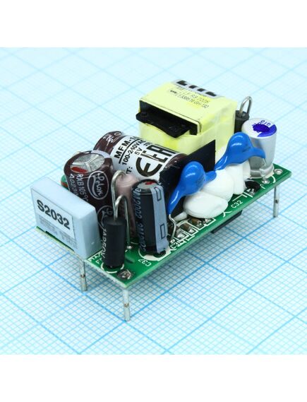 MFM-10-5, ac-dc med, 10вт, вход 80...264в ac 47...440 гц, выход 5в/2а, изоляция 4000в ac, без корпуса 42х22.3х20.5мм, -30...+85°c
