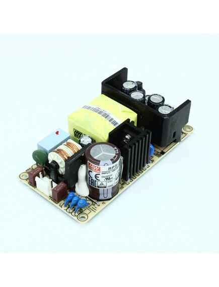 RPS-60-5, ac-dc med, 50вт, вход 90…264v ac, 47…63гц /127…370в dc, выход 5в/10a, рег. вых -5…+10%uном, изоляция 4000v ac, открытая плата 101,8х50,8х28мм, -20…+70°с