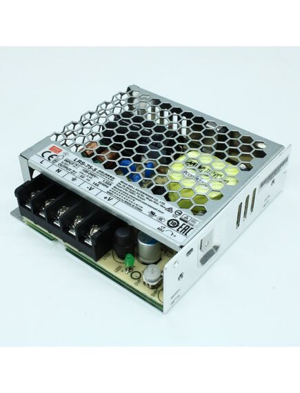 LRS-75-5, ac-dc, 70вт, вход 85…264в ac, 47…63гц / 120…370 в dc, выход 5в/14a, рег. вых ±10% , изоляция 3750в ac, в кожухе 99х97х30мм, -30…+70°с
