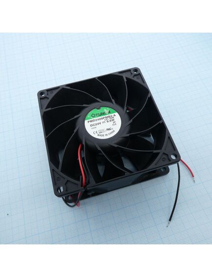 PMD2409PMB2-A(2).GN, вентилятор 24в 92x38 b 4400 об/мин, 180.6м3/час, 53.8дб, подшипник качения
