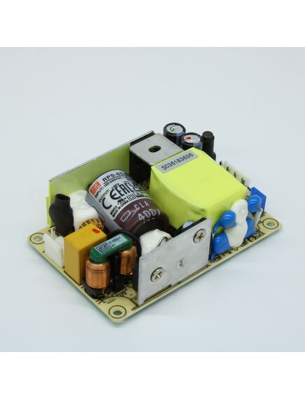 RPS-65-48, ac-dc med, 65.3вт, вход 80…264v ac, 47…63гц, выход 48в/1,36a, рег.вых 45.6…52.8в, изоляция 4000v ac, открытая плата 76.2х50,8х24мм, -30…+70°с