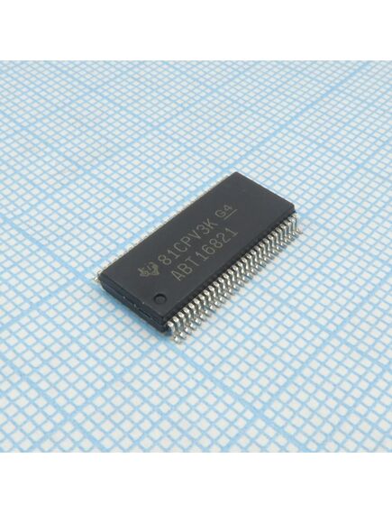 SN74ABT16821DLR, ic d-type pos trg dual 56ssop