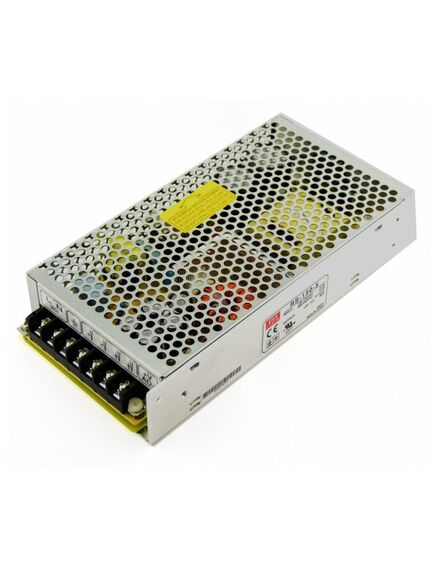 RS-150-5, ac-dc, 150вт, вход 88…264в ac, 47…63гц / 248…373 в dc, выход 5в/26a, рег. вых 4.75…5.5 в , изоляция 3000в ac, в кожухе 199х98х38мм, -20…+70°с