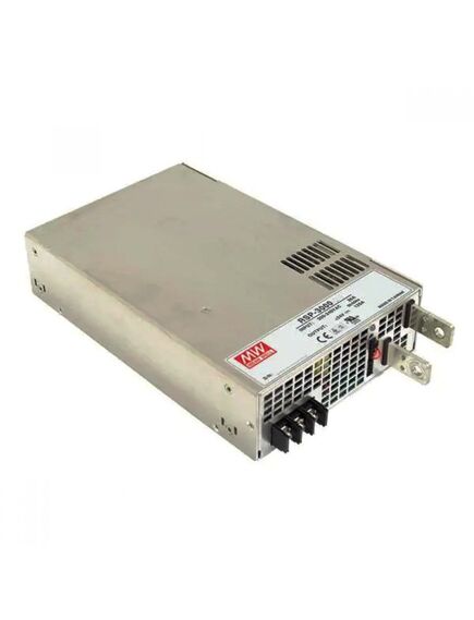 RSP-3000-24, ac-dc, 3000вт, вход 180…264v ac, 47…63гц /254…370в dc, выход 24в/0…125a, рег. вых=±10%uном, изоляция 3000в ac, в корпусе 278х177,8х63.5мм, -20…+70°с