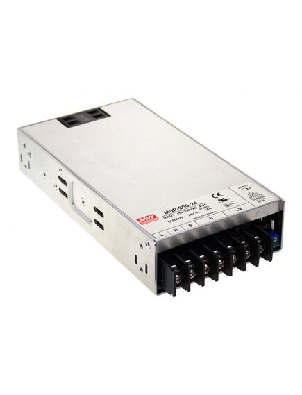 MSP-300-12, ac-dc, med, ккм, 324вт, вход 85…264в ac, 47…63гц /120…370в dc, выход 12в/27a, рег. вых 10.2…13.8в, изоляция 4000в ac, в кожухе 199х105х41мм, -40…+70°с, доп. выход 5в/0.3а