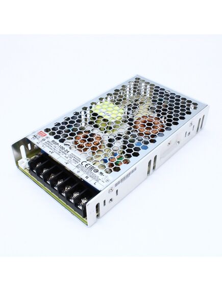 RSP-100-24, ac-dc, 100.8вт, ккм, вход 85…264в ac, 47…63гц /120…370в dc, выход 24в/4.2a, рег. вых 22.8…26.4в, изоляция 3750в ac, в корпусе 179х99х30мм, -30…+70°с
