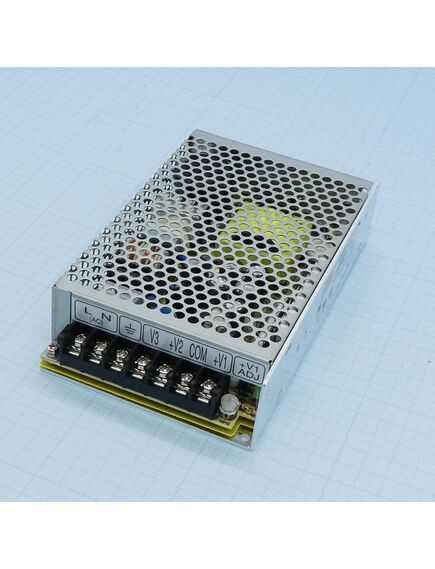 NET-75B, ac-dc, 72w, output 5/15/-15v, 6/2.3/0.5а, input 85...264в ас, 47...63гц/ 125...373 в dc, -20...+60, in a casing