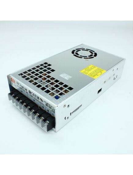 SE-450-36, ac-dc, 450вт, вход 180...264vac, 47...63гц / 254...370vdc, выход 36в/12.5a, рег. вых 32.4...39.6в, изоляция 3000в ac, в кожухе 225x124х50мм, -10…+60°с