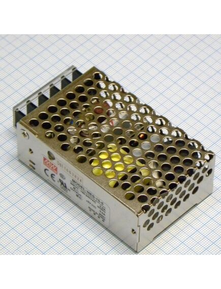 NES-15-5, ac-dc, 15вт, выход 5в/0...3a, рег. вых=±10%uном, вход 84…264v ac, 47…63гц /120…370в dc, изоляция 3000в ac, в кожухе 79х51х28мм, -20…+60°с
