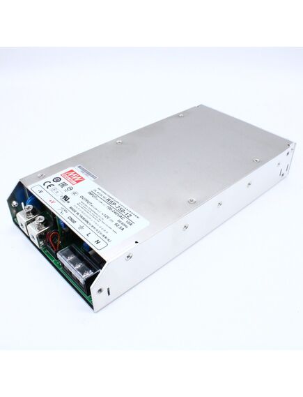 RSP-750-12, ac-dc, 750вт, ккм, вход 90…264v ac, 47…63гц /127…370в dc, выход 12в/62.5a, рег. вых 10…13.5в, эл. рег. 40…110% uном./iном., изоляция 3000в ac, в корпусе 250х127х41мм, -30…+70°с