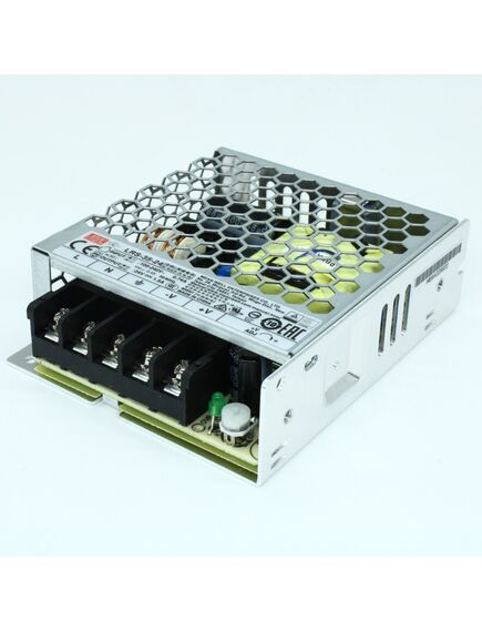 LRS-35-24, ac-dc, 36вт, вход 85…264в ac, 47…63гц / 120…370 в dc, выход 24в/1.5a, рег. вых ±10% , изоляция 3750в ac, в кожухе 99х82х30мм, -30…+70°с
