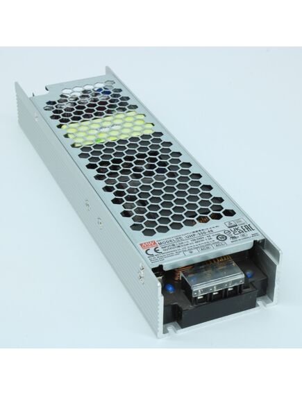 UHP-350-48, ac-dc, 350.4вт, вход 90…264в ac, 47…63гц, выход 48в/7.3a, ккм, рег. вых 45.6…50.4в, изоляция 3750в ac, в кожухе 220х62х31мм, -30…+70°с