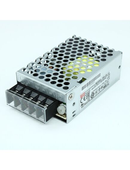 RS-25-12, ac-dc, 25вт, выход 12в/2.1a, рег. вых 10.8…13.2 в , вход 88…264в ac, 47…63гц / 125…373 в dc, изоляция 3000в ac, в кожухе 79х51х28мм, -20…+70°с