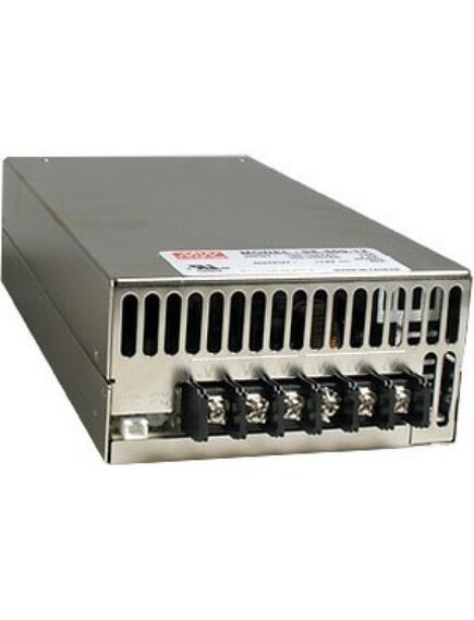 SE-600-12, ac-dc, 600вт, вход 180...264vac, 47...63гц / 254...370vdc, , выход 12в/0…50a, рег. вых=-5+10%uном, изоляция 3000в ac, в кожухе 247x127х63.5мм, -20…+60°с