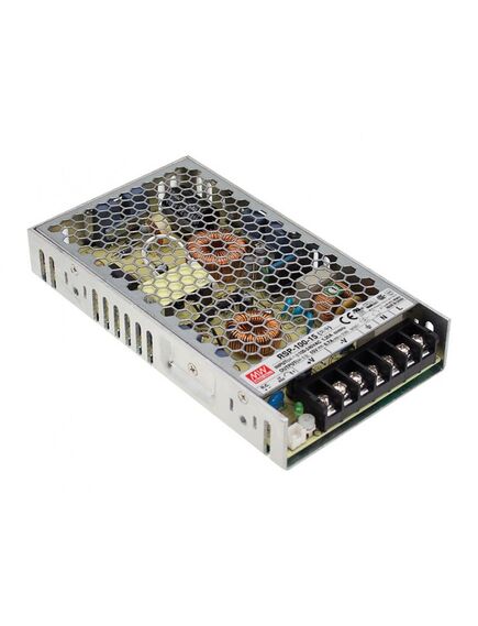 RSP-100-7.5, ac-dc, 101.25вт, ккм, вход 85…264в ac, 47…63гц /120…370в dc, выход 7.5в/13.5a, рег. вых 7.13…8.25в, изоляция 3750в ac, в корпусе 179х99х30мм, -30…+70°с