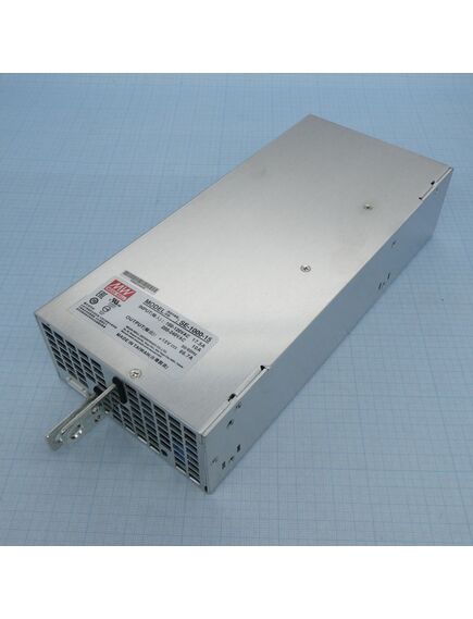 SE-1000-15, ac-dc, 1000вт, выход 15в/0…66.7a, рег. вых=-5+10%uном, вход 180...264vac, 47...63гц / 254...370vdc, изоляция 3000в ac, в кожухе 278x127х63.5мм, -20…+60°с