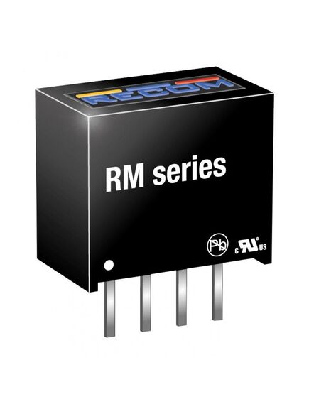 RM-0505S, преобразователь dc-dc на печатную плату вход 5в выход 5в 0,25вт sip4