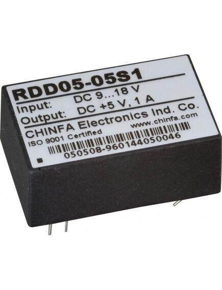 RDD05-12S3, dc-dc, 6вт, uвх=35…75в, вых.12в/500ма, изоляция 1500в dc, 32х20х12.7мм, -25°с…+71°с