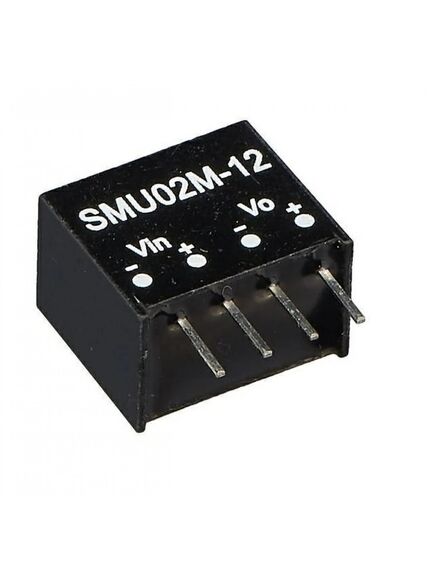 SMU02M-12, преобразователь dc/dc, на печатную плату, 2 вт