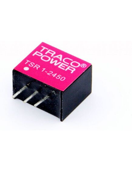 TSR 1-2450, преобразователь dc/dc, на печатную плату. возможно применение в качестве замены линейных стабилизаторов lmxx, 78хх