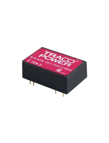 TEN 3-4811, преобразователь dc-dc на печатную плату вход 48в выход 5в 0.6a 3вт 7-pin dip модуль