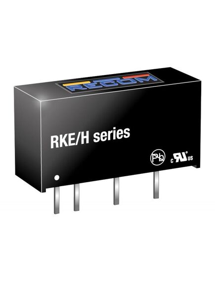 RKE-0505S/H, isolated dc/dc converters 1w 05vin 05vout200ma tht