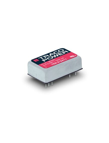 TEN 8-4811WI, преобразователь dc-dc на печатную плату вход 48в выход 5в 1.6a 8вт 9-pin pdip