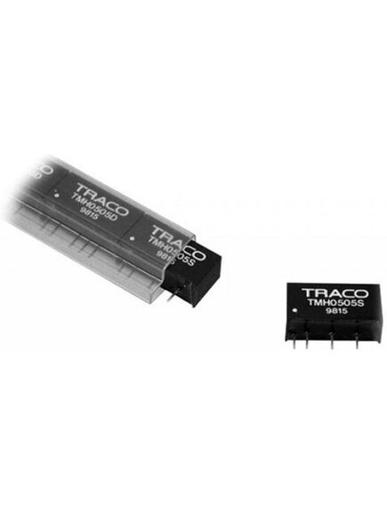 TMH 0505D, преобразователь dc-dc на печатную плату вход 5в двуполярный выход 5в/-5в 0.2a/-0.2a 2вт 5-pin sip