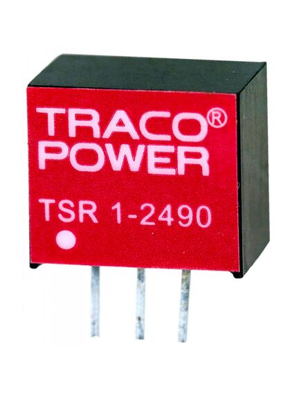 TSR 1-2490, преобразователь dc/dc, на печатную плату. возможно применение в качестве замены линейных стабилизаторов lmxx, 78хх, изображение 2