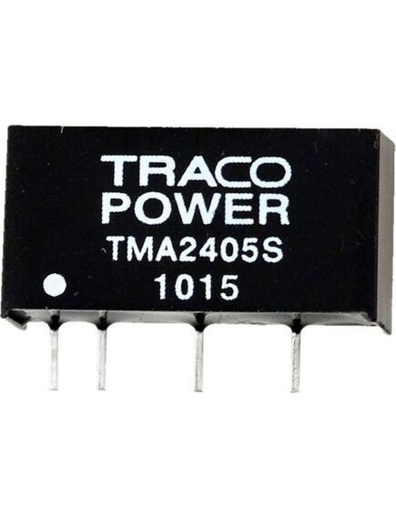 TMA 2405S, преобразователь dc-dc на печатную плату вход 24в выход 5в 0.2a 1вт 4-pin sip