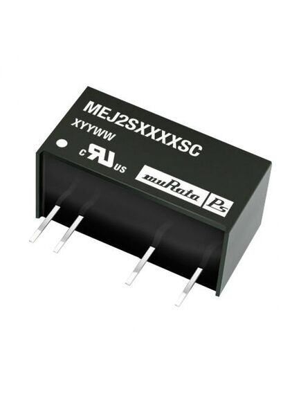 MEJ2S0303SC, преобразователь dc-dc на печатную плату изолированный 3.3в 606ма 2вт