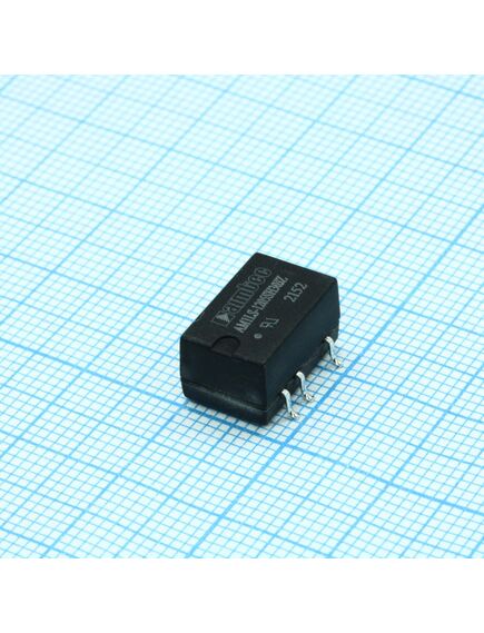 AM1LS-1205SH30JZ, dc/dc, 1вт, вход 10.8…13.2в, выход 5в/0.02…0.2а, изоляция 3000в dc, кпд 82%, максимальная емкостная нагрузка не более 2400мкф, для поверхностного монтажа, 13.2x11.4x7.25мм, -40…105°c, пластик