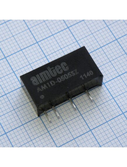 AM2D-1209DH30Z, dc/dc, 2вт, вход 10.8…13.2в, выход ±9в/±0.111а, изоляция 3000в dc, кпд 77%, максимальная емкостная нагрузка не более ±220мкф, sip7, 19.5x6x10мм, -40…85°c, пластик