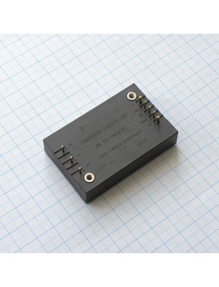 AM50QB-11024S-NZ, dc/dc, 50вт, вход 66…160в, выход 24в/2.083а, изоляция 3000в dc, кпд 90%, максимальная емкостная нагрузка не более 3000мкф, вход on/off, 1/4 brick, 60.8x39.2x12.7мм, -40…100°c, пластик