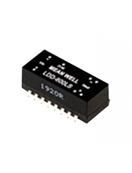 LDD-600LS, dc/dc led понижающий, вход 6…32в, выход 2…28в/0.6а, кпд до 95%, вход on/off/dimm, 31.8x20.3x10.9мм, smd, -40…71°c, пластик