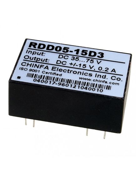 RDD05-15D3, преобразователь dc/dc на печатную плату