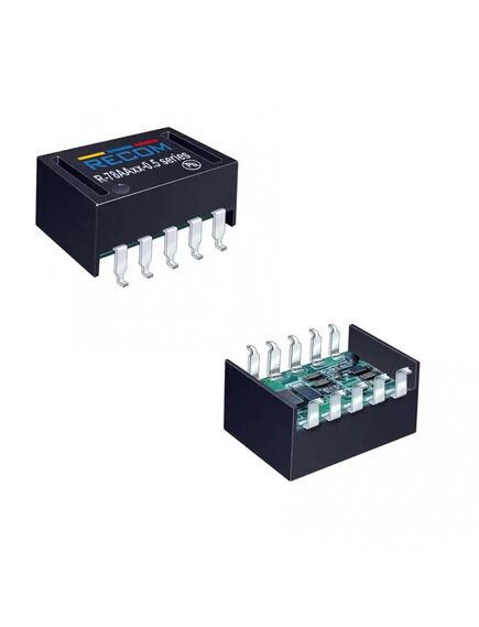 R-78AA5.0-0.5SMD, преобразователь dc/dc, на печатную плату, выход - 5в 0.5а 10-pin dip smd туба
