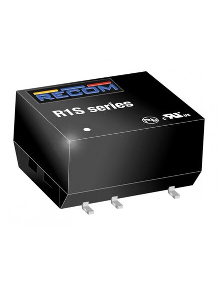 R1S-0505-R, преобразователь dc-dc на печатную плату вход 5в выход 5в 0.2a 1вт 5-pin smd лента на катушке
