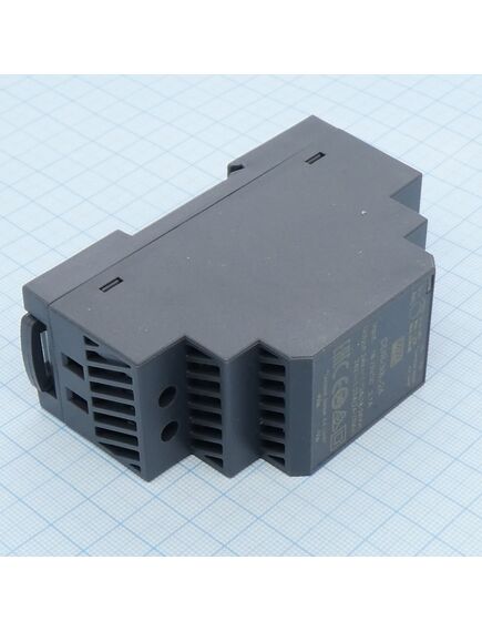 DDR-30L-24, dc-dc, 30вт, вход 18…75 в dc, выход 24в/1.25а, изоляция 4000в dc, в кожухе на din-рейку, 35х90х54.5мм, -40...+85°с